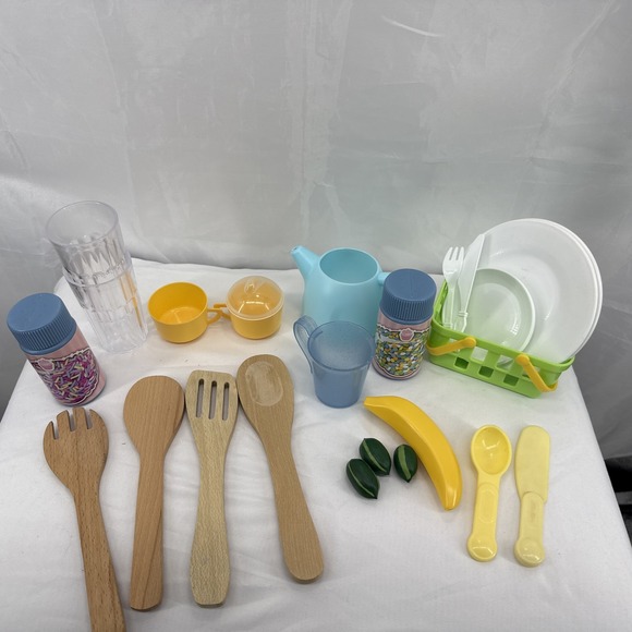 Miscellaneous Lot Of  26 Toy‎ Food/Kitchen Lot - Picture 2 of 2